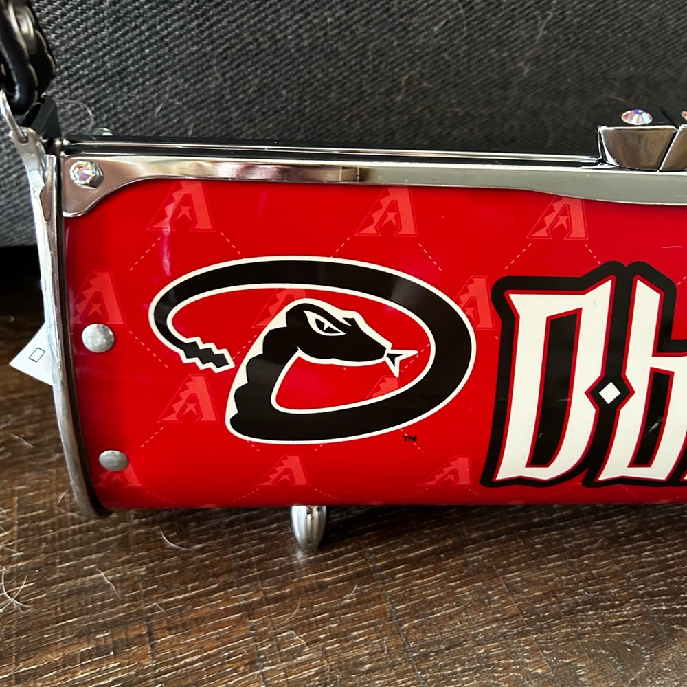 Little Earth Arizona Diamondbacks MLB (2008) metal purse/ handbag - Picture 3 of 13